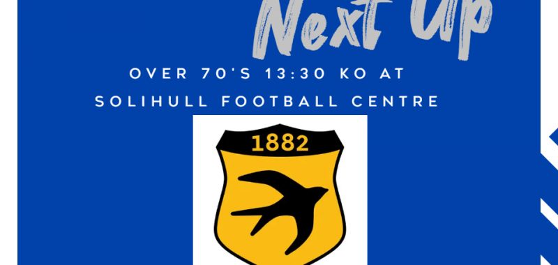 FORTHCOMING FIXTURES - BWFC +70's V STOURPORT SWIFTS 18/8 1:30KO